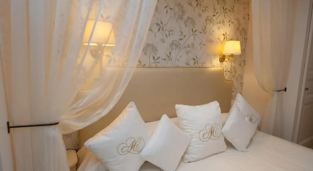 Двухместный номер Deluxe с балконом Auberge de Cassagne & Spa