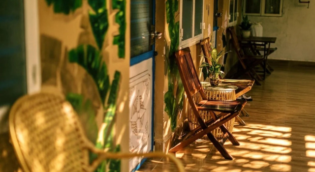 Двухместный номер Standard с балконом Yellow Farm Homestay at Tuy Hòa Phú Yên