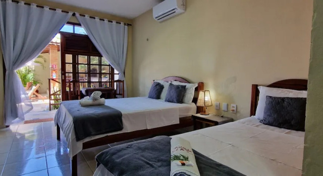 Superior Suite 2 quartos varanda Pousada Sol & Lua