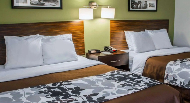 Четырёхместный номер Standard Sleep Inn Historic Williamsburg