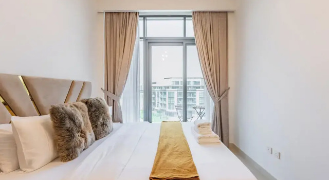 Luxury Meydan Escape Condo with City View, Забронировать Апартаменты/квартира Дубай Эмират Дубай, рядом с Ипподром и гольф-поле Nad Al Sheba