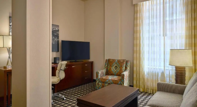 Двухместный полулюкс c 1 комнатой Courtyard by Marriott Denver Downtown
