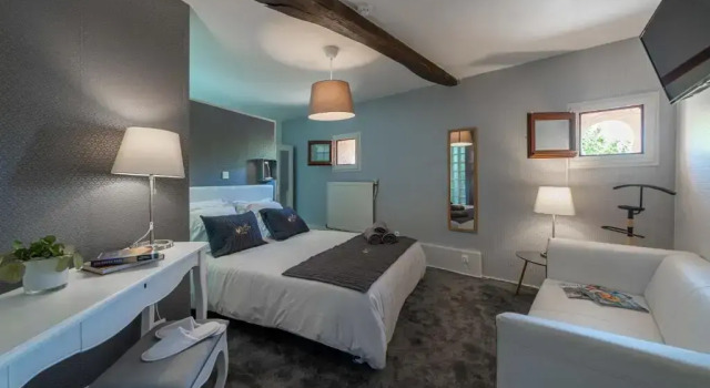 Номер Deluxe Hôtel Au Coq Dort Spa
