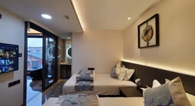 Люкс Luxury с 2 комнатами с видом на реку Han Ting Bie Yuan Resort Hotel