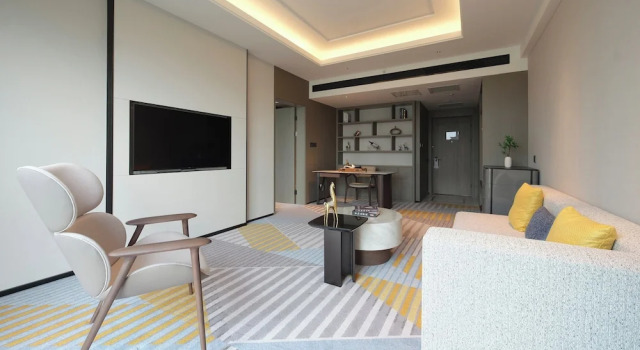 Двухместный клубный люкс Crowne Plaza Dujiangyan by IHG