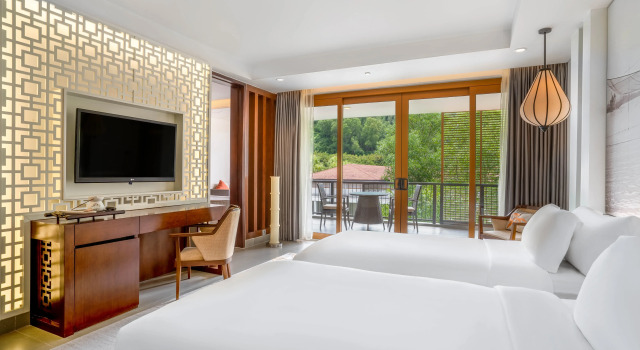 Grande Casal quarto varanda Angsana Lang Co