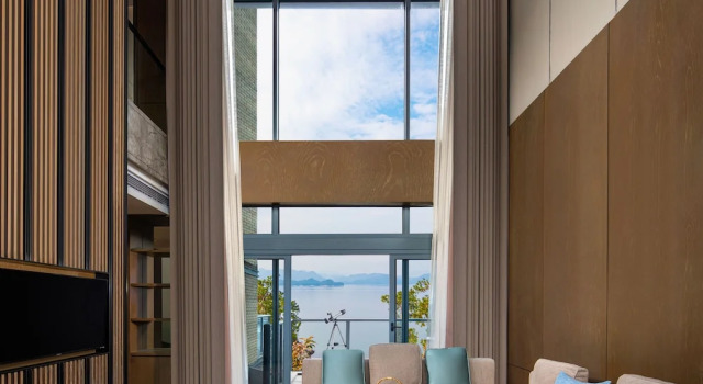 Номер Deluxe с 2 комнатами с балконом Bright QiandaoLake Resort