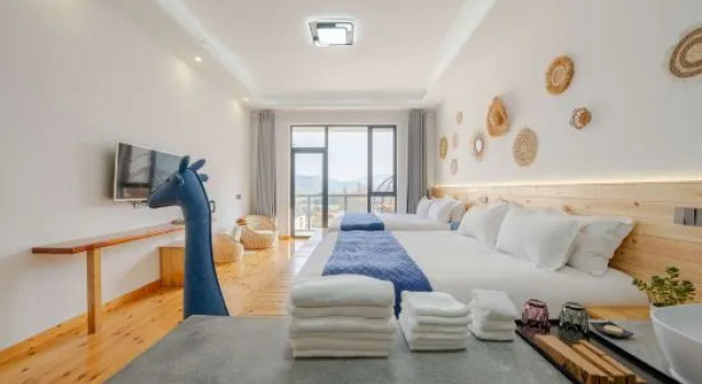 Люкс Moxian Shanye Suxi Parent-child Holiday Homestay (Moganshan Yulinba Branch)