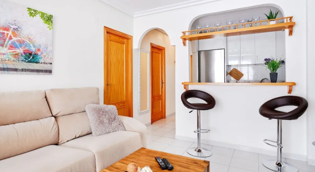 Apartamento Viñamar, Забронировать Апартаменты/квартира Отели Торревьеха с бассейном, рядом с Molino del Agua Park Municipal Natural Park, Бассейн