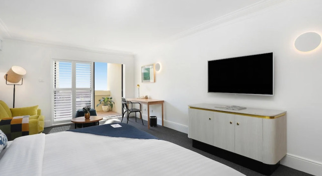 Номер Standard с балконом и с видом на океан Coogee Bay Boutique Hotel