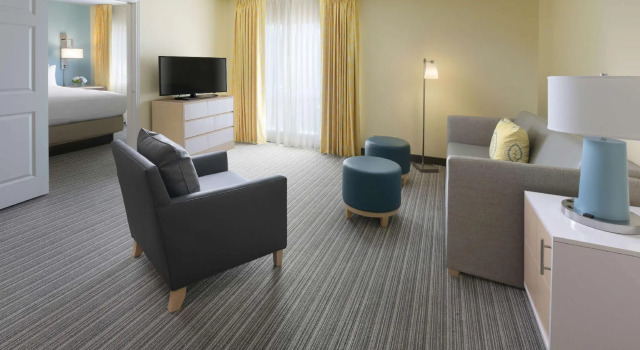Двухместный люкс c 1 комнатой Residence Inn Houston Clear Lake