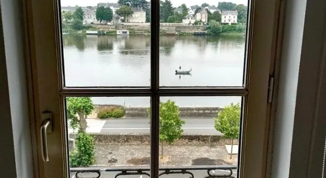 T2 vue sur Loire local velo, Rezerwuj Hotel Saumur 
