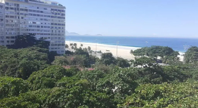 Студия Apartamentos Copacabana ampla vista mar