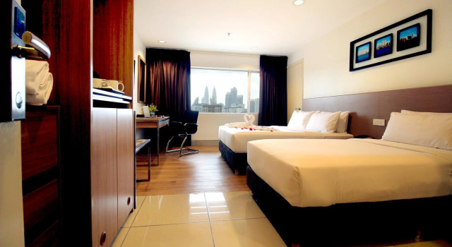Трёхместный семейный номер Standard Seeds Hotel Premier Pudu TRX Kuala Lumpur