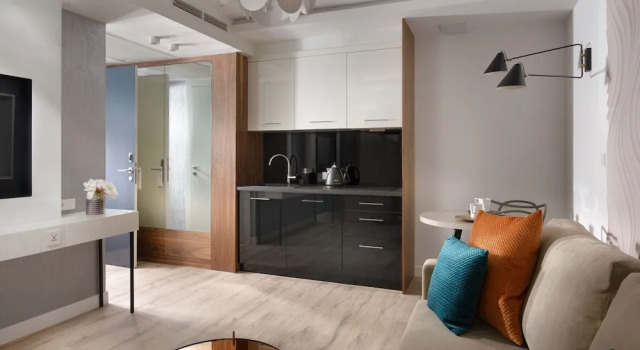 Семейный люкс с балконом My Story Sopot Apartments