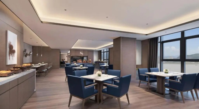 Клубный номер Standard с видом на город Wenzhou Marriott Hotel