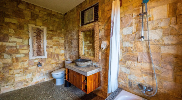 Люкс с видом на сад de Sapphire Cliff Villa