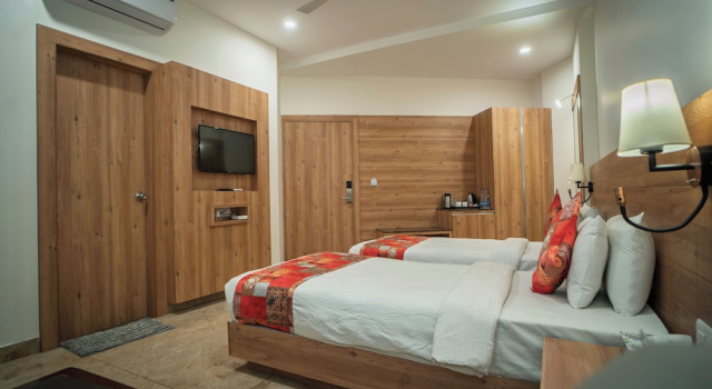 Двухместный номер Standard с видом на город Hotel Amantran Inn - City Centre