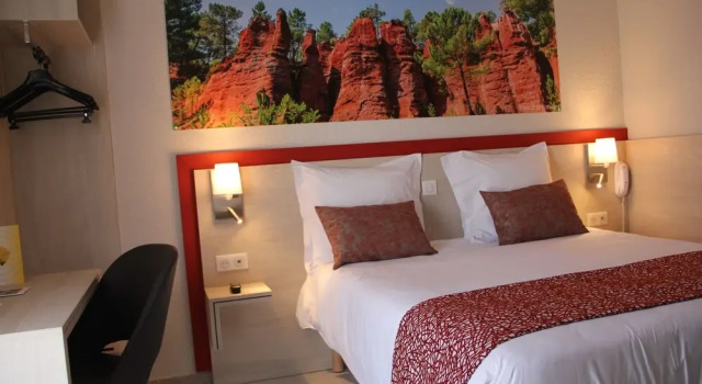 Двухместный номер Superior с видом на бассейн Hôtel Saint Louis