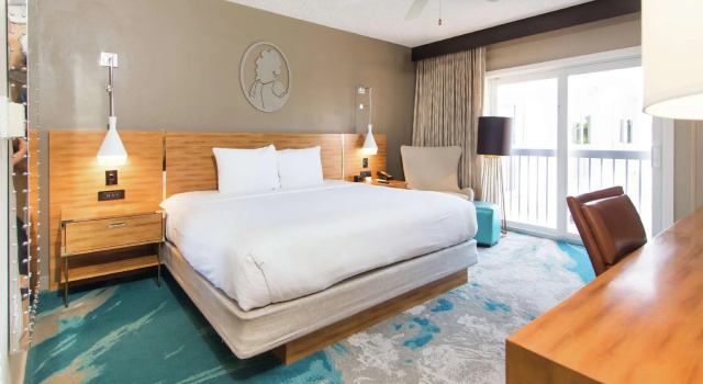 Двухместный номер Standard с балконом и с видом на бассейн DoubleTree Resort by Hilton Grand Key - Key West