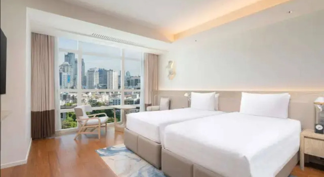 Двухместный номер Premier Deluxe Отель Pullman Bangkok King Power