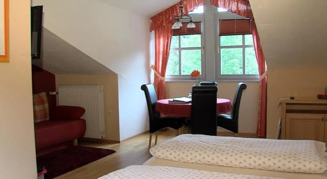 Номер Standard Landgasthof zum Hirschenstein, Pension Garni