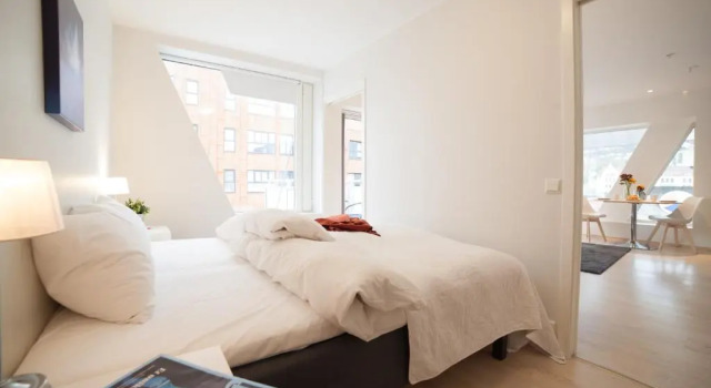 BJØRVIKA APARTMENTS, Damsgård Area, Bergen city center, Забронировать Апартаменты/квартира Отели Бергена с парковкой, рядом с West Norway Museum of Decorative Art, Парковка