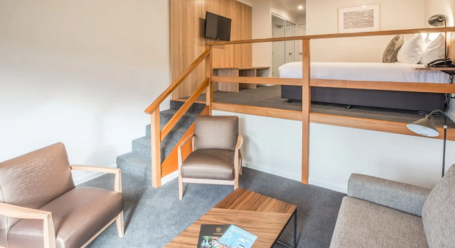 Двухместный номер Premier Дуплекс с балконом Cradle Mountain Hotel