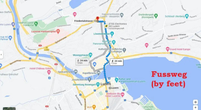 Апартаменты c 1 комнатой Bastis Central Guesthouse Lucerne City