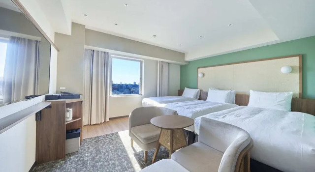 Двухместный номер с дополнительной кроватью Keisei Richmond Hotel Tokyo Kinshicho
