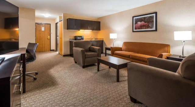 Quadruple famille suite Best Western Plus Howe Inn