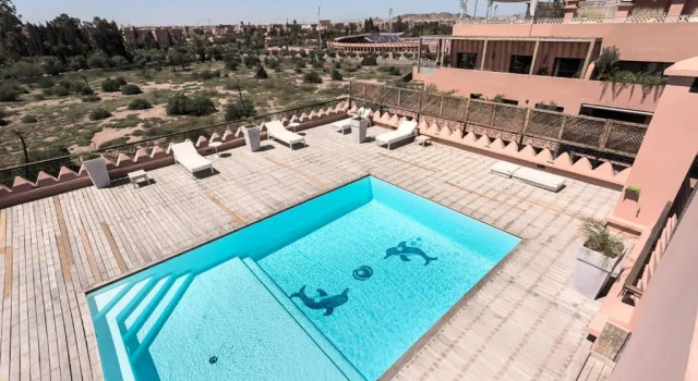Апартаменты 2 Bed Apartment, L'Hivernage, The Bardot, Rooftop Pool