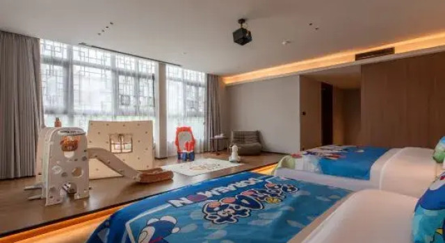 Семейный номер Standard Foshan Anximan Yuansu Hotel - Lanshi