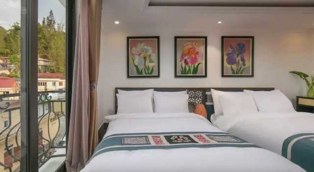 Двухместный номер Superior с балконом Quiet Sapa Hotel