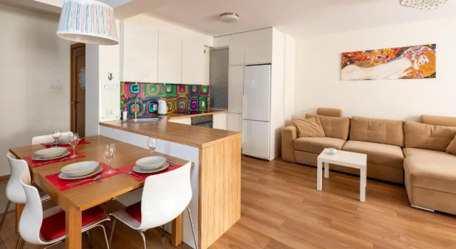 Апартаменты с 2 комнатами с балконом Apartamenty Centrum Władysławowo