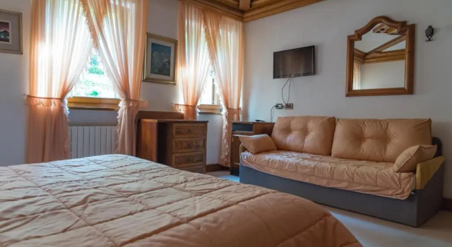Трёхместный номер Standard Hotel Alla Posta - Famiglia Pra dal 1866 a Caprile