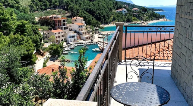 Клубная студия с видом на море Villa AMore Brela