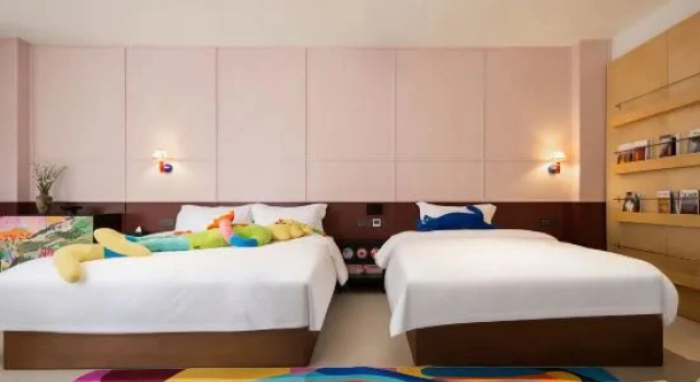 Семейный люкс с видом на сад Mount Qingcheng Ziranxing Homestay