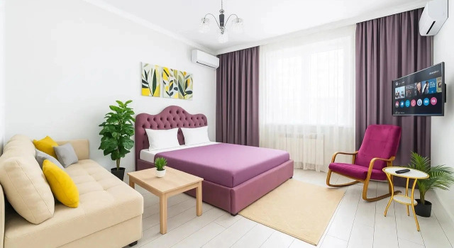 Uyutnye Apartamenty Na Levom Beregu V Serdtse Stolitsy Flat, Prenota Appartamento Astana Kazakistan