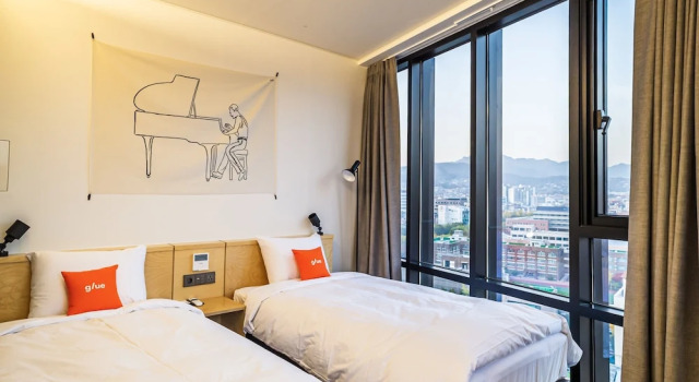 Двухместный номер Deluxe Glue Hotel