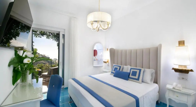 Двухместный номер Deluxe с видом на море Hotel Pellegrino