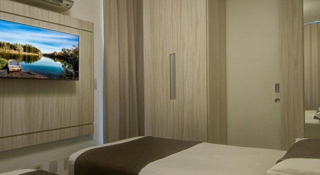Via Venetto Flat vista à beira-mar de Fortaleza, Забронировать Вилла Бизнес-отели Форталезы, рядом с Aldeota Shopping Mall, 4* 5*