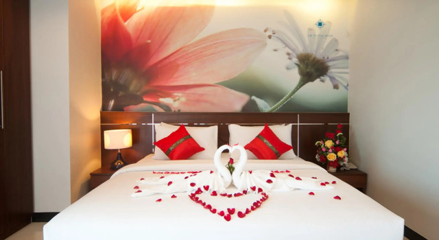 Двухместный номер Standard с балконом и с красивым видом из окна The Crystal Beach Hotel