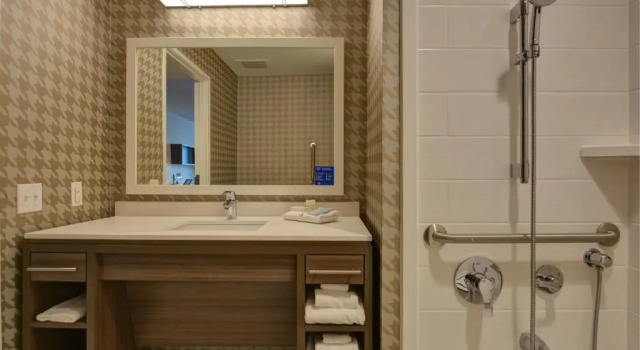 Studio Suite Hearing Accessible Home2 Suites by Hilton Panama City Beach