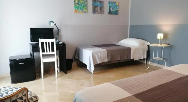 Трёхместный номер Deluxe с видом на море B&B AL PASSIO