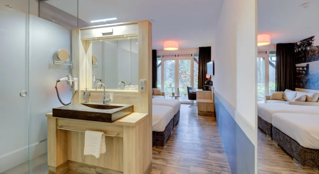 Четырёхместный номер Luxury с 2 комнатами с видом на сад Hotel Erve Hulsbeek