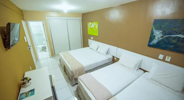Четырёхместный номер Superior Hotel Rotorua inn Fortaleza - Beira Mar