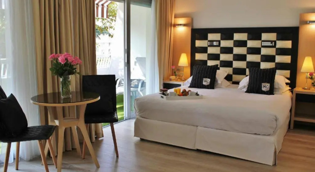 Двухместный номер Deluxe с видом на сад Hôtel Victoria