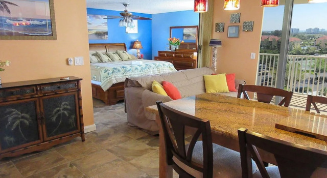 Estero Beach and Tennis 803c 1 Bedroom 1 Bathroom Condo