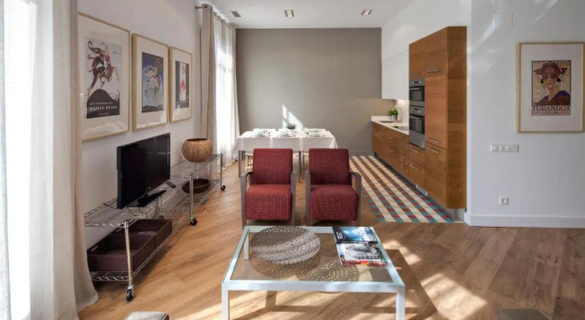 Апартаменты Habitat Apartments Rambla Deluxe